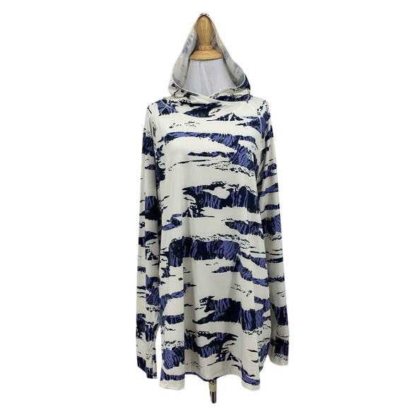 The North Face Hoodie Womens 3X Plus Multi Class V Water Sweatshirt Thumbholes - Picture 1 of 15